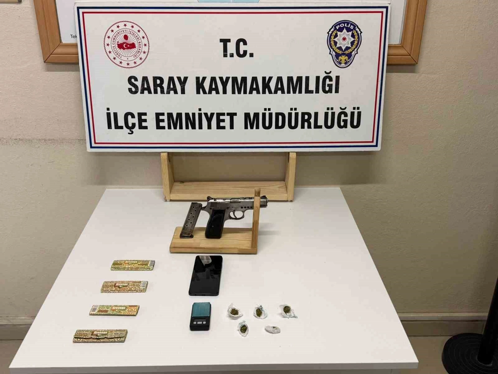 Tekirdağ'da Uyuşturucu ve Silah Operasyonu: Şüpheli Tutuklandı
