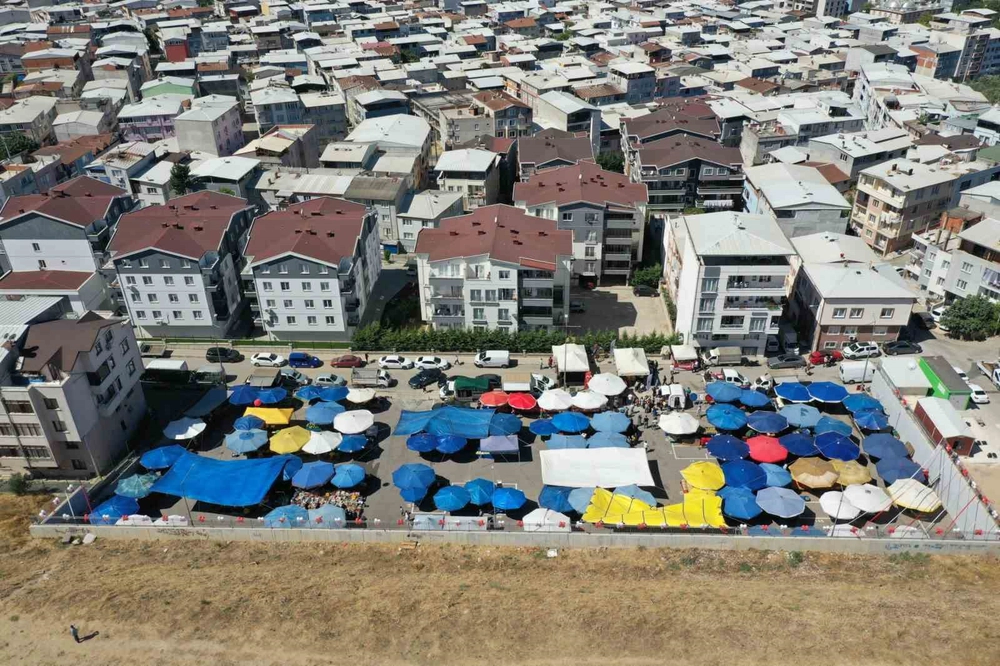Osmangazi'de Yeni Pazar Alanı Hizmete Açıldı
