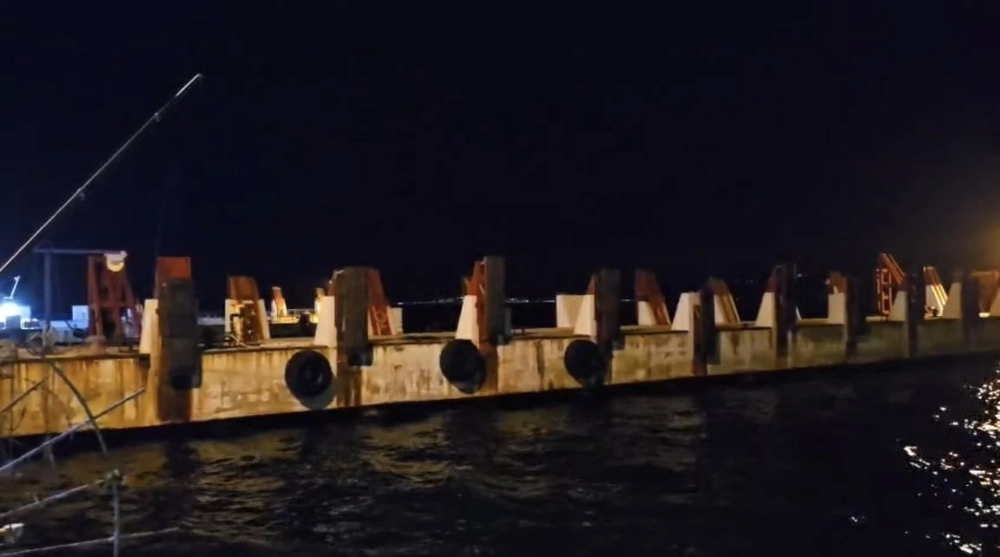 İDO Deniz Otobüsü Mudanya İskelesi'ne Çarptı O Anlar Kamerada