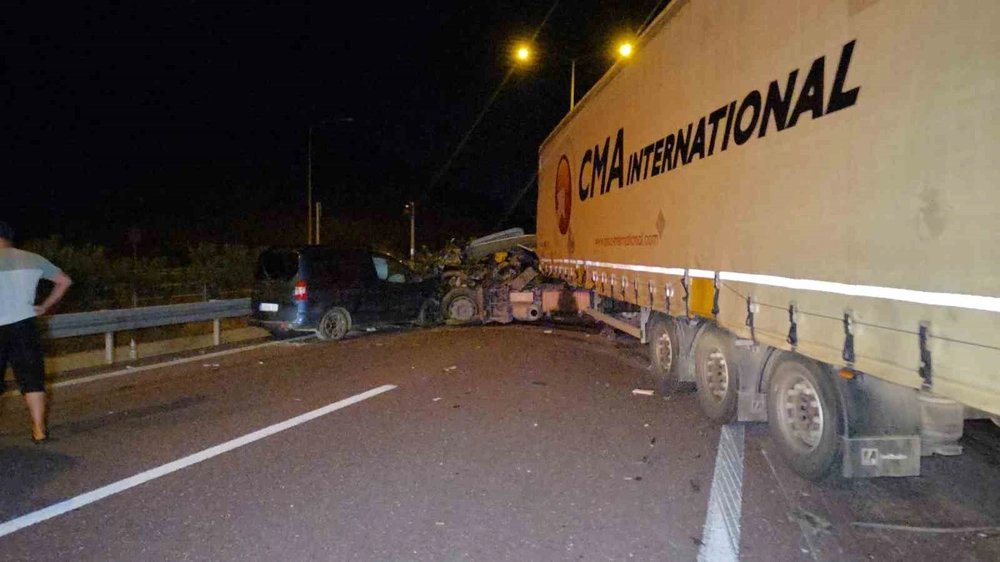Bursa'da Tır ile Otomobilin Çarpışması Sonucu Bir Kişi Hayatını Kaybetti